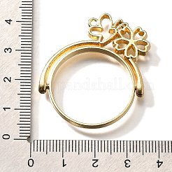 Pendentifs de lunette ouverte en alliage&nbsp;PALLOY-I223-16LG