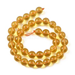 Chapelets de perles en quartz synthétiques&nbsp;G-H001-66B-02