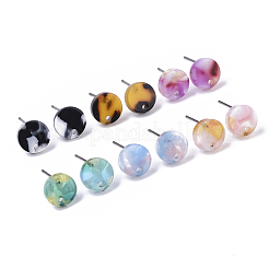 Boucles d'oreilles en acétate de cellulose (résine)&nbsp;KY-R022-017