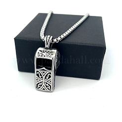 Collares colgantes de silbato punk de acero inoxidable 304&nbsp;BE9352
