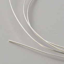 999 feiner rechteckiger Flachdraht aus Silber&nbsp;STER-WH0010-12A-S
