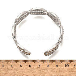 Messing Stulpearmbänder für Frauen&nbsp;BJEW-U018-02P