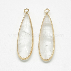 Quarzo naturale pendenti in cristallo&nbsp;G-Q494-56A