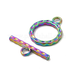Fermagli a ginocchiera in acciaio inossidabile 304 placcati ioni (ip)&nbsp;STAS-F290-04MC