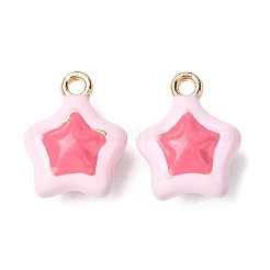 Messing Emaille Anhänger / charms&nbsp;KK-R212-16G-01