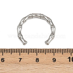 Anelli con polsino in acciaio inossidabile 304 per donna&nbsp;RJEW-G361-01P