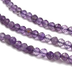 Natürlichen Amethyst Perlen Stränge&nbsp;G-K373-B03-03