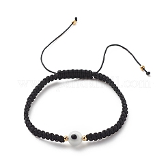 2 set di braccialetti con perline intrecciate a lume rotonde a 2 colori&nbsp;BJEW-JB08611-01
