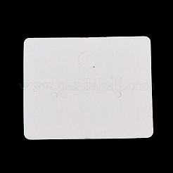 100 Stück gewebtes Netz/Netz mit Federdruckpapier-Schmuckpräsentationskarten&nbsp;AJEW-Z021-01B