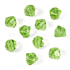 10 perle en verre imitation cristal autrichien&nbsp;GLAA-TADJ0001-11E
