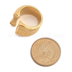 Anello polsino in acciaio inossidabile 304&nbsp;RJEW-Z076-10G-04
