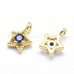 Charms in ottone&nbsp;ZIRC-J040-37G-03-NR