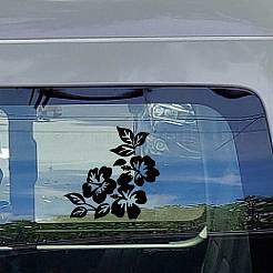 4pcs 4 Arten Haustier wasserdichte selbstklebende Autoaufkleber&nbsp;DIY-WH0308-225A-090