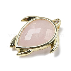 Pendentifs de quartz rose naturel&nbsp;G-U019-02G-02