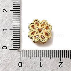 Eslabones de múltiples hebras de circonita cúbica pavimentados de latón&nbsp;KK-F913-13G