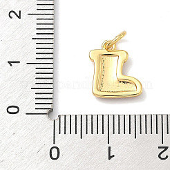 Pendentifs d'émail en laiton &nbsp;KK-H534-07G-01