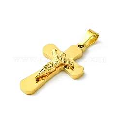 Pendentifs en acier inoxydable 304 avec placage sous vide PVD&nbsp;STAS-H192-06A-G02