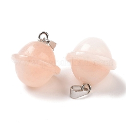 Natürliche rosa Aventurin Anhänger&nbsp;G-B041-01P-17