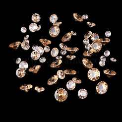 60 Stück 3 Stile Zirkonia-Anhänger&nbsp;ZIRC-TAD0001-01E