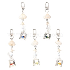 Décorations suspendues en plastique ABS&nbsp;KEYC-FS00038-05