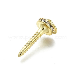 Ottone micro spianare pendenti zirconi&nbsp;KK-K400-45G