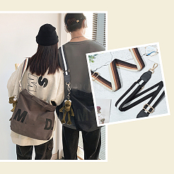 2 Stil Streifenmuster Polyester-Taschenband&nbsp;FIND-FH0002-90