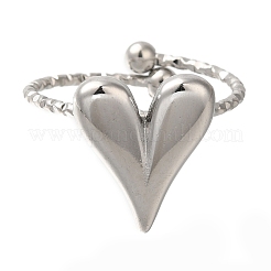 Anelli polsini in acciaio inossidabile 304&nbsp;RJEW-Z074-09P