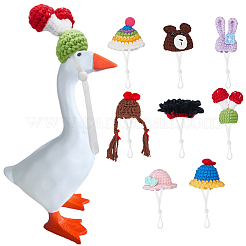 8 Stück Puppenhut aus Polyester in 8 Stilen&nbsp;DIY-SC0033-54A