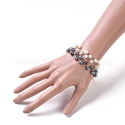 Bracelets en perles de culture d'eau douce&nbsp;BJEW-JB04819
