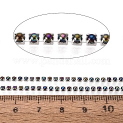 Cadenas de tenis de imitación de perlas de hierro y plástico ABS&nbsp;CH-Q006-01A-04