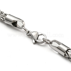 Collane a catena in acciaio inossidabile 304 anti-ossidazione&nbsp;NJEW-P295-03P