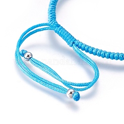 Fabrication de bracelets de perles tressées en nylon&nbsp;BJEW-F360-FP06