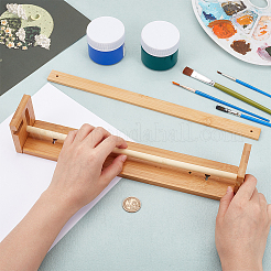 Wandhängender Zeichenpapierrollenhalter aus Holz&nbsp;DIY-WH0496-66