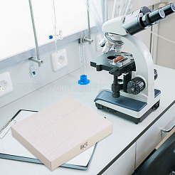 100 slot per scatole per colorazione di vetrini da microscopio in legno&nbsp;AJEW-WH0796-87