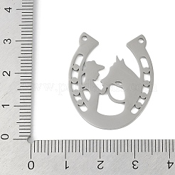 Pendentifs en acier inoxydable 304 anti-ternissement&nbsp;STAS-L279-025P
