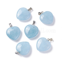 Pendentifs en jade blanc naturel&nbsp;G-G956-B21-FF