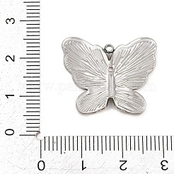 Ciondoli in acciaio inox 304&nbsp;STAS-E523-01B-P