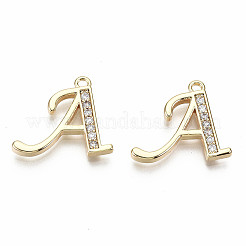 Pendentifs en laiton zircon cubique transparent&nbsp;LS-KK-S360-053A-NF