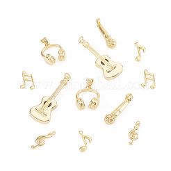 12pcs 6 styles pendentifs en laiton&nbsp;FIND-TA0008-88G
