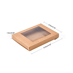 Faltbare kreative Kraftpapierbox&nbsp;CON-L018-C06