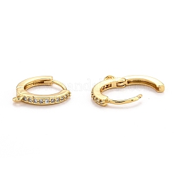 Micro pavé de latón&nbsp;EJEW-O107-01G