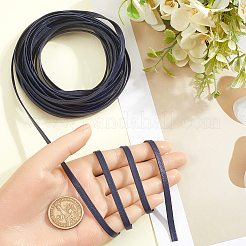Cordon plat pliable en cuir PU de 5 m&nbsp;OCOR-WH20012-14A-08