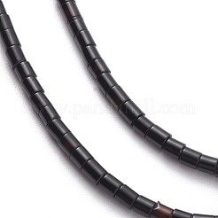 Fili di perline di onice nero naturale&nbsp;G-H255-09
