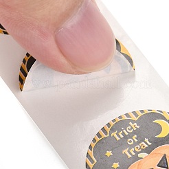 Halloween selbstklebende Geschenkanhänger aus Papier&nbsp;DIY-I054-02