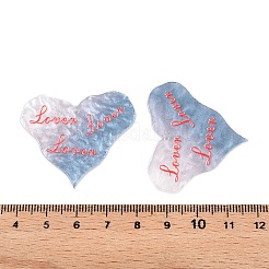 Pendentifs acryliques imprimés&nbsp;OACR-T028-10D