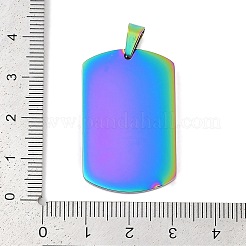 Pendentifs en acier inoxydable 304 avec placage ionique (IP)&nbsp;LS-STAS-I311-03A-RC