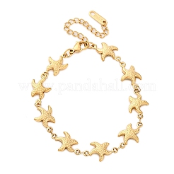 304 Edelstahl-Gliederarmbänder für Damen&nbsp;BJEW-Z125-03G-01