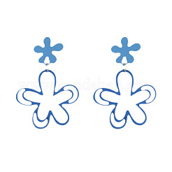 Pendientes colgantes de aleación con pintura para hornear&nbsp;FS-WG7BCF8-02