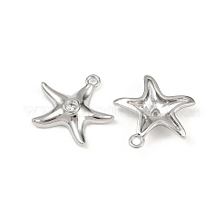 Ottone micro spianare fascino zirconi&nbsp;KK-G535-05B-P