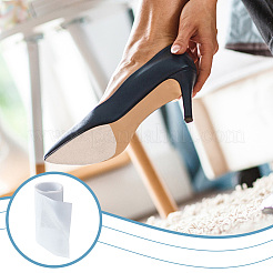 Transparentes Anti-Rutsch-Pad aus Gummi für Schuhe&nbsp;DIY-WH0292-94B